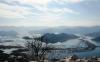 Вид на Скадарское озеро из деревни Додоши