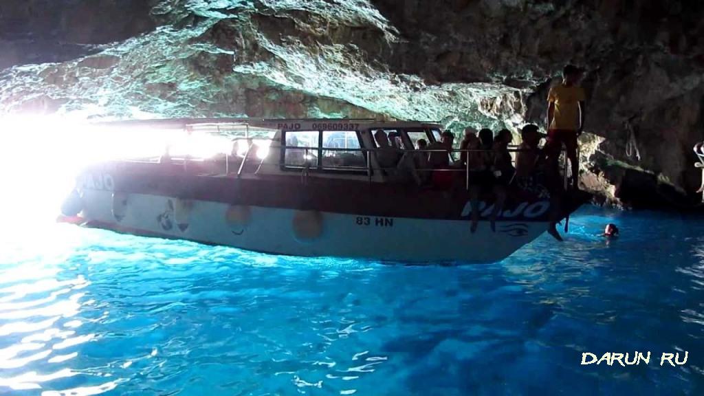 Голубая пещера - Plava špilja- Blue Grotto в Черногории