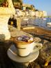 кофе возле моря