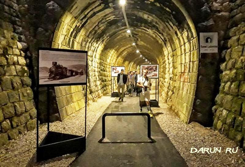 Открытие австрийского туннеля в Зеленике.