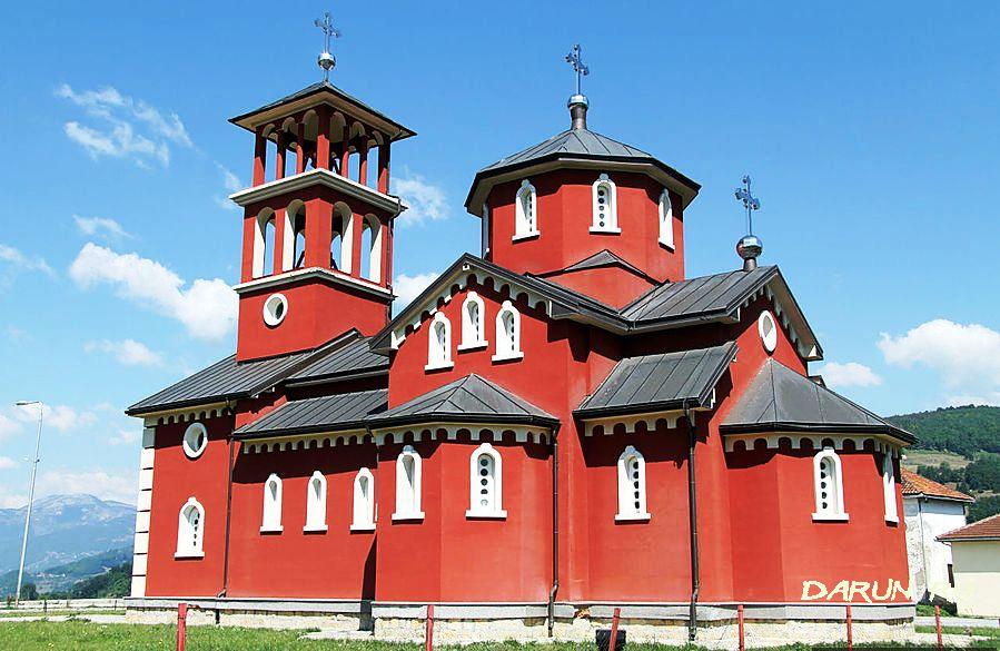 Церковь в Майковаце-городе Мойковацкой битвы